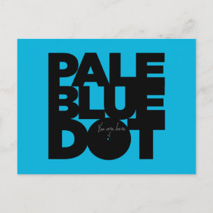 Blek Blue Vykort