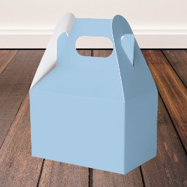 Blek Cerulean Solid Färg Presentaskar