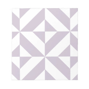 Blek Coola Geometric Deco Cube Mönster Anteckningsblock