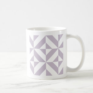 Blek Coola Geometric Deco Cube Mönster Kaffemugg