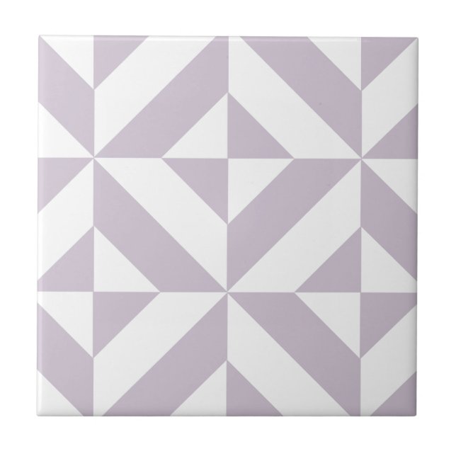 Blek Coola Geometric Deco Cube Mönster Kakelplatta (Framsidan)