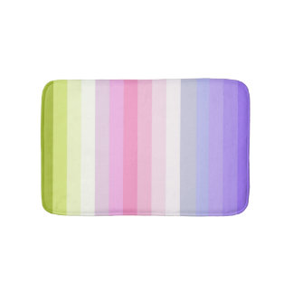 Blek dekor för regnbågerandbad badrumsmatta