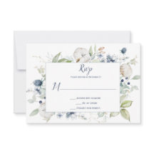 Blek Dusty Blue Sage Grönt Framework-Blommigt