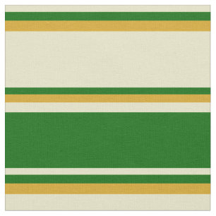 Blek Goldenrod-, Mörk grönt- och Goldenrod-Färgad Tyg
