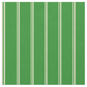 Blek Goldenrod och Forest Grönt Lining Mönster Tyg