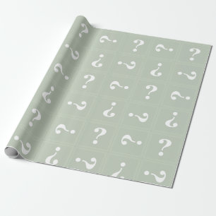 Blek - grön gåta presentpapper