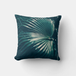 Blek Grönt Löv Cushion Dekorativ kudde vid Träd, H