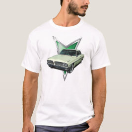 Blek - grönt Pontiac 1961 Ventura i frontal3/4 T Shirt