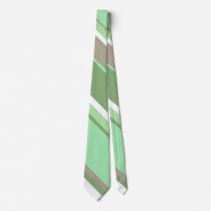 Blek grönt rand slips