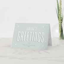 Blek Grönt Retro Stars Season Greetings Photo