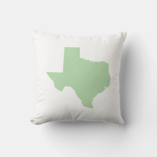 Blek Grönt Texas Kudde