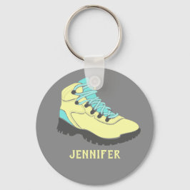 Blek Gult Höj Personlig Grått för startdatum Nyckelring