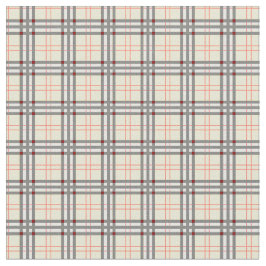 Blek Gult och Red Tartan Play Mönster Tyg
