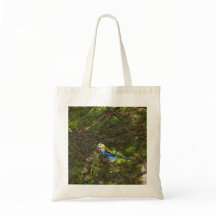 Blek Headed Rosella Tote