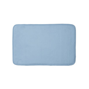 Blek Himlar Blue Solid Färg Skriv ut Badrumsmatta