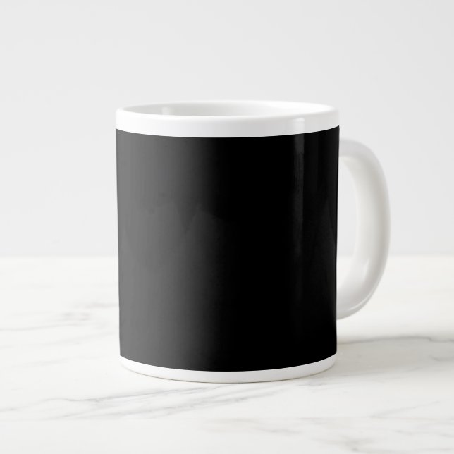 blek jumbo mugg (Framsida höger)