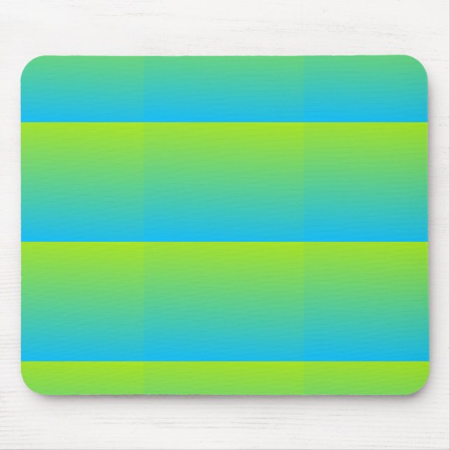 Blek kalk och blått två ton musmatta (Framsidan)