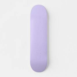 Blek Lavender Solid Färg Mini Skateboard Bräda 18,5 Cm