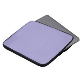 Blek Lila Solid Färg laptop sleeve