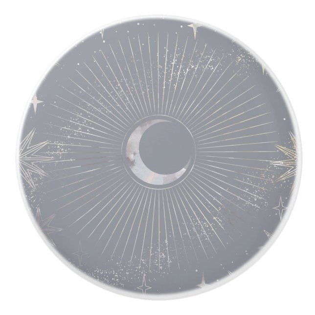 Blek Måne Burst Knopp (Framsidan)