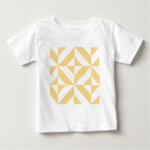 Blek Melon Geometric Deco Cube Mönster T-shirt
