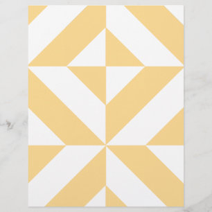 Blek Melon Geometric Deco Cube Scrapbook Papper