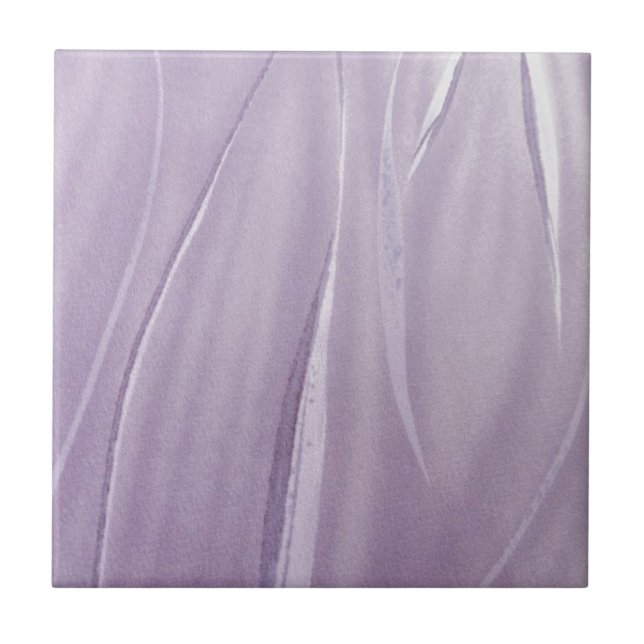 Blek Mjuk Lilac Kakelplatta (Framsidan)