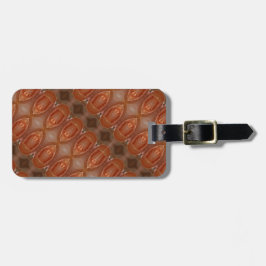 Blek Peach Ikat 5 Bagagebricka