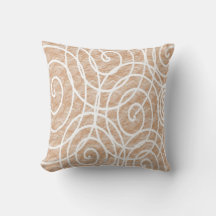 Blek Peachfärgade Cirklar