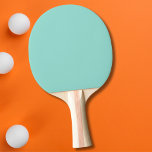 Blek Robin Egg Blue Solid Färg Pingisracket<br><div class="desc">Blek Robin Egg Blue Solid Färg</div>