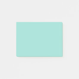 Blek Robin Egg Blue Solid Färg Post-it Block