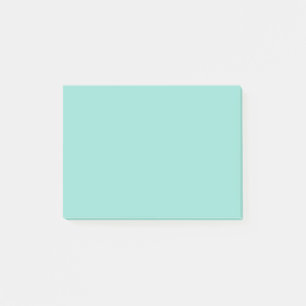 Blek Robin Egg Blue Solid Färg Post-it Block