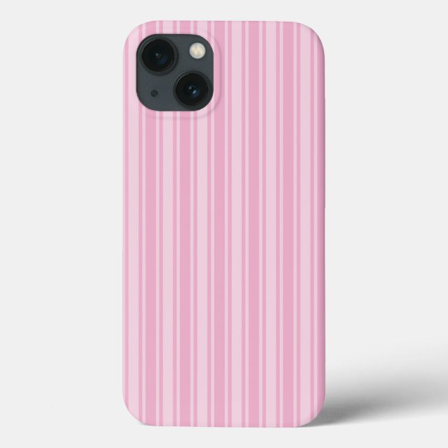 Blek rosa candy rand Fodral-Mate iphone case (Baksida)