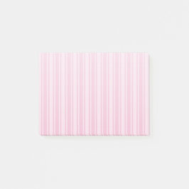 Blek rosa candy rand post-it block
