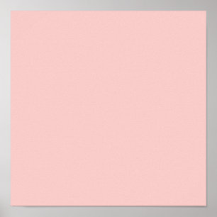Blek Rosa Classic-Färgad Poster