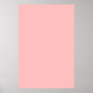 Blek Rosa Färg Poster