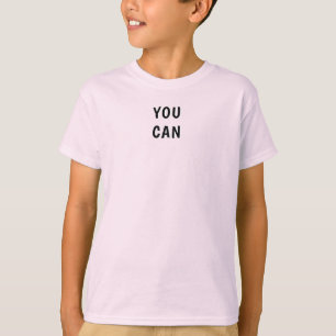blek rosa färg t-shirt för barn avslappnad bära