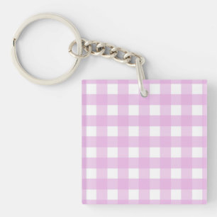 Blek rosa gingham