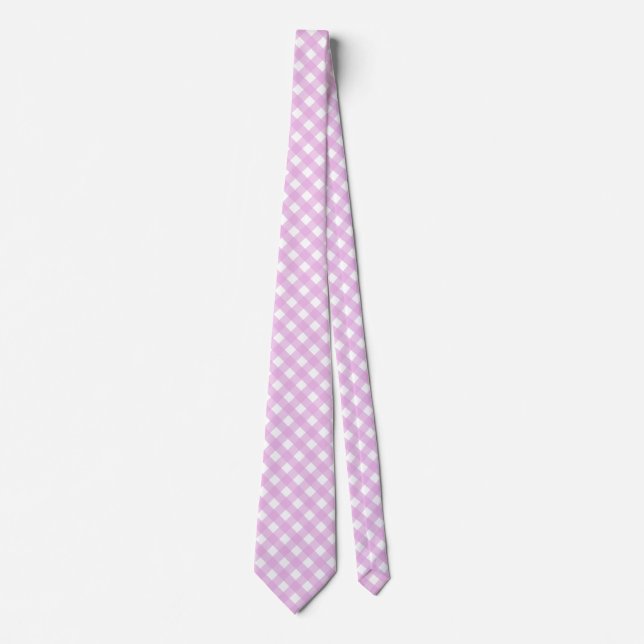 Blek rosa gingham slips (Framsida)