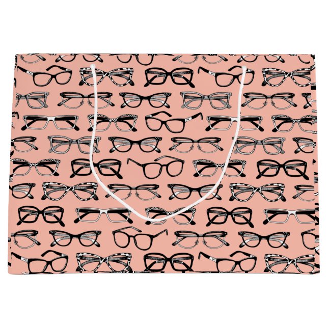 Blek Rosa Glass, Eyeglass, Eyewear (Framsidan)
