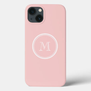 Blek Rosa High End Färgad Monogram