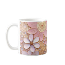 Blek Rosa Shiny Flower