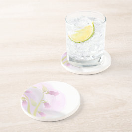 Blek Rosa Vattenfärgen Tvättar Sandstone-underlägg Underlägg Sandsten