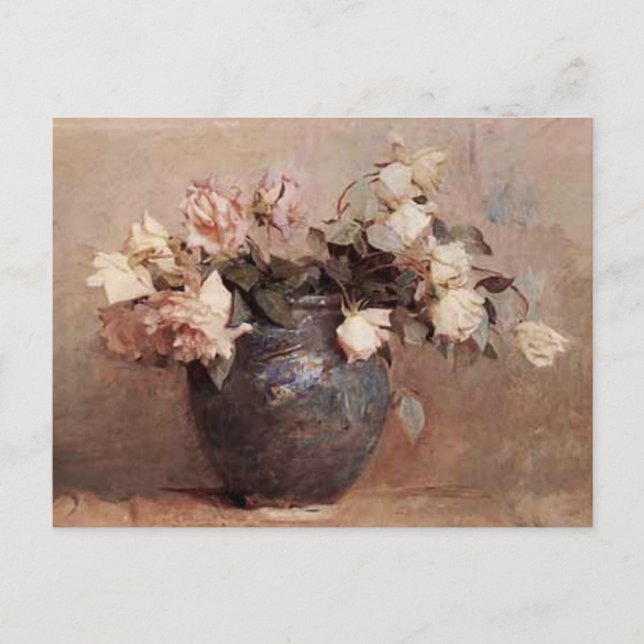 Blek Rosor - vykort (Framsida)