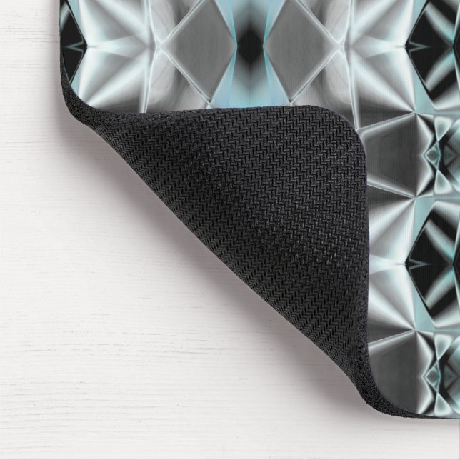 Blek silver till klartext i virtuella stil musmatta (Hörn)