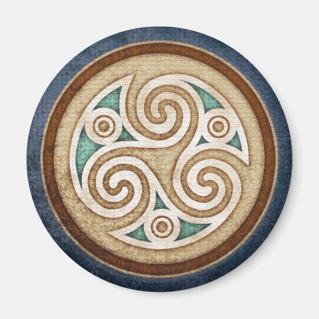 Blek Triskele Magnet (Framsidan)