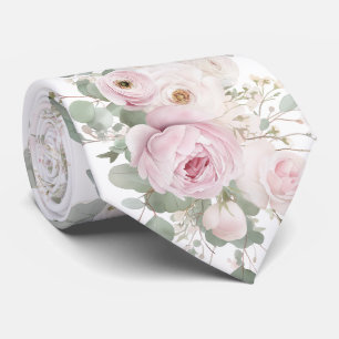 Bleka rosa blommor slips