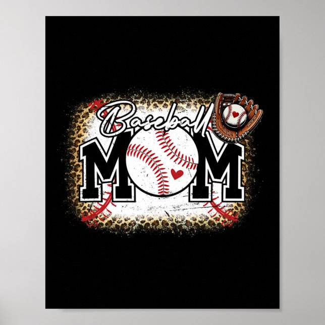 Blekad Sälj Mamma Leopard Sälj Älskare Mors Dag  Poster (Framsidan)