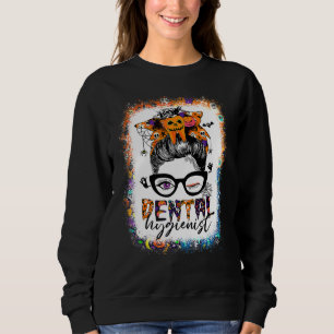 Blekad Tandhygienist Rott Hajrknut Halloween-kosty T Shirt