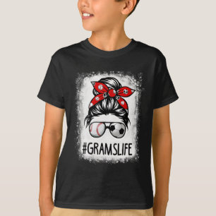 Blekade Grams Liv Fotboll Röttorrsfrisyr Bysebyll T Shirt